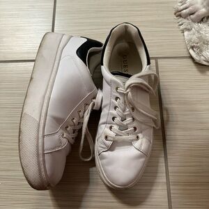 Guess Classic White and Black Sneakers